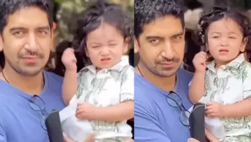 Ranbir-Alia's Daughter, Raha Kapoor Was Seen Hanging Out With Ayan Mukerji, Looks Grumpy In The Heat