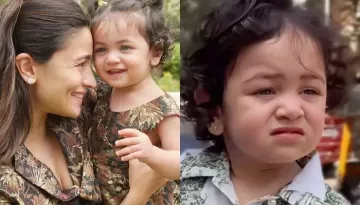 Ranbir Kapoor's Daughter, Raha Is A Carbon Copy Of Alia Bhatt, They Have The Same Resting Face