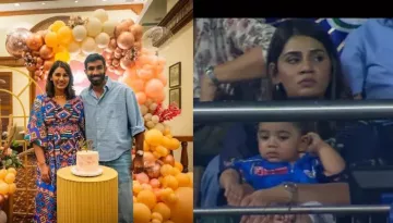 Sanjana Ganesan Revealed Son, Angad's Face For The First Time As They Cheered For Jasprit Bumrah