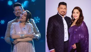 Madhuri Dixit's Husband, Shriram Nene Graces 'Dance Dewaane', The Couple Dances On 'Tumse Milke'