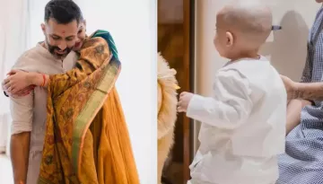 Sonam Kapoor Shares First Glimpse Of Son, Vayu's After 'Mundan' Look, Dad, Anand Got Matching Cut