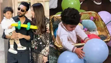 Gauahar Khan And Zaid Darbar Celebrate Son, Zehaan's First Birthday, Hosts A Jungle-Themed Bash