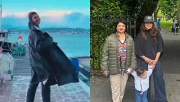 Priyanka Chopra Gets Spotted Spending Time With Daughter, Malti Marie And Mother, Madhu Chopra