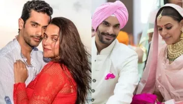 Angad Bedi And Neha Dhupia Share Heartwarming Wishes For Each Other On Their 6th Wedding Anniversary