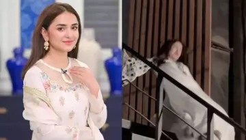 Pakistani Star, Yumna Zaidi Had A Brutal Fall From The Stairs During The Shoot Of Her Upcoming Drama
