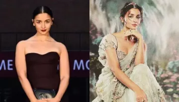 Alia Bhatt Wears A Racy Strapless Dress At Gucci Cruise 2025, Makes A Statement With Bold Red Lips