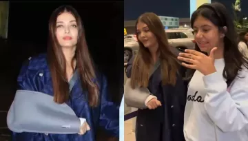 Aishwarya Rai Jets Off For The Cannes With Daughter, Aaradhya, Her Injured Hand Leaves Fans Worried