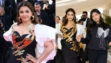 Aaradhya Bachchan Walks The Red Carpet With Aishwarya In Casuals, Gets Hailed For Age-Apt Dressing