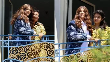Aishwarya Rai Spends Quality Time With Aaradhya Bachchan As They Bask The Sun In Casuals At Cannes