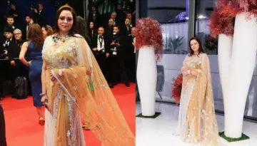 Cannes 2024: Nidarshana Gowani Stuns In A 118 Year Old 'Meena Jadau' Necklace, Made By 200 Artisans