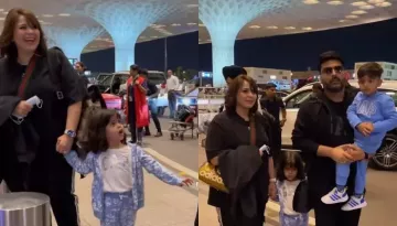Kapil Sharma's Daughter, Anayra Snaps At Paps At The Airport, Cutely Complains, 'Papa Photo Nahi...'