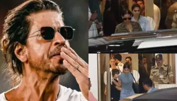 Shah Rukh Khan Returns To Mumbai Via Private Jet With Family And Manager Post Heatstroke Recovery