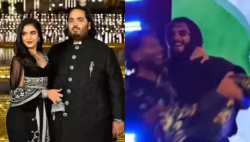 Ranveer Singh Lifts Orry In His Arms, Dances To Guru Randhawa's Tunes At Anant-Radhika's Cruise Bash