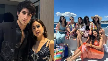 Sara Ali Khan Drops Fun Glimpses From Anant-Radhika's Bash, Slips Into A Sexy Dress For Cruise Party