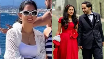 Isha Ambani's FIRST Picture From Anant-Radhika's Cruise Party Out, She Dons A Crochet Co-Ord Set