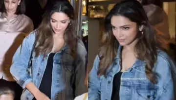 Mom-To-Be, Deepika Padukone Flaunts Her Baby Bump In Black Bodycon Dress As She Steps Out For Dinner