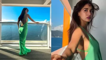 Disha Patani Flaunts Her Bare Back In A Sultry Dress As She Basks In The Sun At Anant's Cruise Party