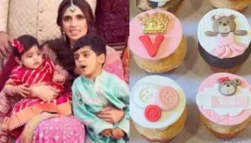 A Glimpse Of Customised Cupcakes From Akash Ambani's Daughter, Veda's 1st B'Day In Mumbai Surfaces
