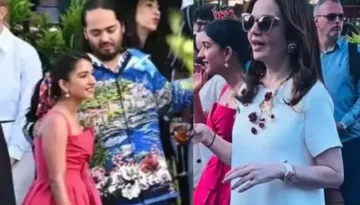 Anant's Cruise Party: Nita Ambani Dons A Pricey Dress With A Super Expensive Sapphire-Embedded Watch