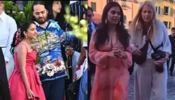 Isha Ambani Gives A Heartwarming Speech At Anant-Radhika's Bash, Slips Into A Flowy Maxi Dress