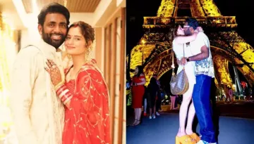 Arti Singh Posts Love-Filled Pics From Paris, Shares Passionate Kiss With Husband Under Eiffel Tower