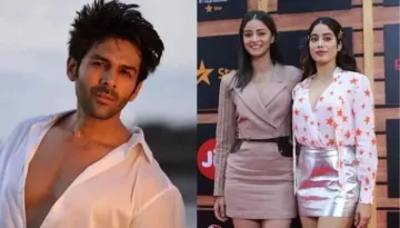 Kartik Aaryan Skips Answering A Question About His Exes, Ananya And Janhvi, Says, 'Pata Chala Woh..'