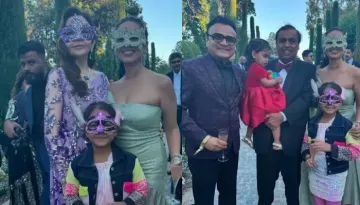 Nita Ambani Stuns In A Purple 3D Butterfly Look, While Mukesh Ambani Enjoys With Grandkids At Cannes