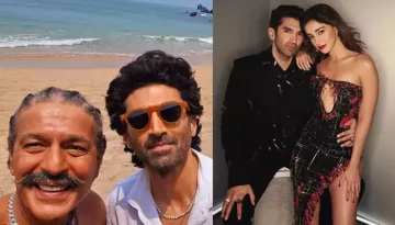 Chunky Panday Shares Pics With Aditya Roy Kapur After Latter's Alleged Breakup With Ananya Panday
