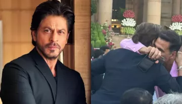 SRK-Akshay Kumar Share Warm Hug At PM Modi's Oath Ceremony, Netizen Says, 'Akki Sir Pathaan K Saath'