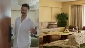 Jaaved Jaaferi's Sea-Facing Home: Earth-Toned Furnishing, Textured Walls, Mediterranean Design