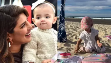 Priyanka Chopra Takes Care Of Daughter, Malti On A Beach, Fans Call Her 'Responsible Mom'