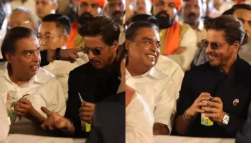 Mukesh Ambani-Shah Rukh Khan Drink ORS Worth Rs 31 At Narendra Modi's Oath Ceremony, Netizens React