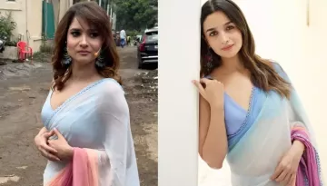 Ankita Lokhande Copies Alia Bhatt's Saree? Gives A Sassy Reply To Paps Who Compared Her Look