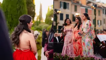 Isha Ambani Looks Dreamy At The European Cruise Bash, While Mukesh Ambani Lovingly Held Her Hand