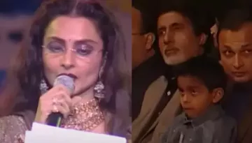 Rekha Skipped Amitabh's Name While Thanking Co-Stars For Lifetime Achievement Award, He Reacts