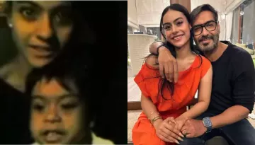 Nysa Devgan Posts Unseen Childhood Video With Mom Kajol, Cutely Says, 'Jai Mata Di, Om Namah Shivay'