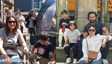 Kareena Kapoor's Jeh 'Baba' Looks Bored During London Vacation, Can't Keep Calm After Seeing Hotdogs