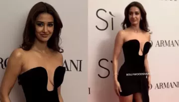 Disha Patani Turns Up The Heat In A Sultry Corset Top Paired With Asymmetrical Skirt Worth Rs. 68K