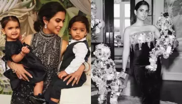Isha Ambani Shows Off Her Twin Toy Babies, Netizens Confuse It With Her Real Babies, Aadiya-Krishna