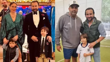 Kareena Kapoor's Son, Taimur Learns Cricket At Lords, Saif Teaches Him About His Family's History