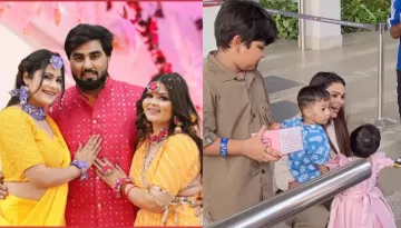 Payal Malik Runs To Hug Her Son, Chirayu And Twins At The Airport As She Meets Them After 15 Days