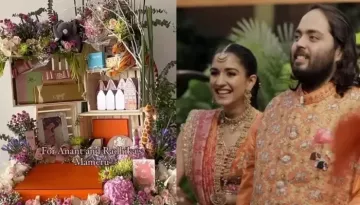 Anant Ambani And Radhika's Lavish Hamper For 'Mameru' Ceremony: Silver 'Shrinath Ji' To Hermes Gifts