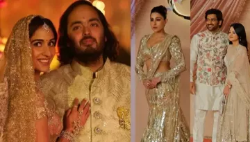 Guests At Anant Ambani's 'Sangeet' Ceremony: Sara Ali Khan Stuns In A Golden Outfit To Many Others