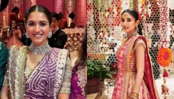 Radhika Merchant Turns Gujarati Bride At Dandiya Night, Dons Bandhani Lehenga With Shrinathji Prints