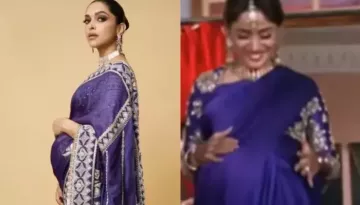 Deepika Padukone's Regal Look At Anant's Sangeet Gives People Deja-Vu Of Madhuri Dixit's Iconic Look