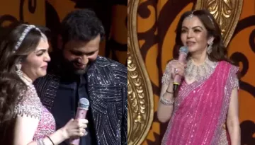 Nita Ambani Gets Teary-Eyed And Swells With Pride As She Congratulates Rohit Sharma For T20 WC Win