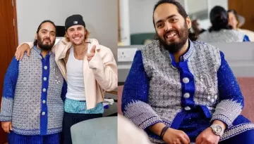 Anant Ambani Wore A Sapphire And Crystal Embedded Super Expensive Watch At His 'Sangeet' Ceremony