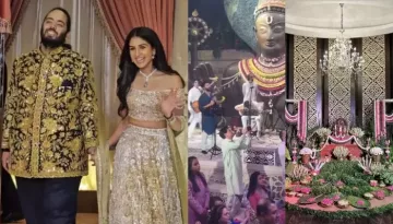 Inside Glimpse From Anant Ambani And Radhika's Shiv Puja: Amit Trivedi Performs, Decor To More