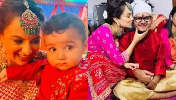 Kangana Ranaut Dons A Rani-Pink Coloured Himachali Attire On Cousin's Haldi And Mehendi Ceremony