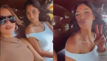 Kim Kardashian And Khloe Enjoy Mumbai's Famous 'Tuk-Tuk' Auto Ride Ahead Of Anant-Radhika's Wedding